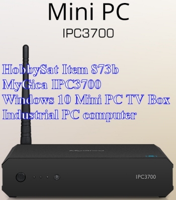 Front of MyGica IPC3700 Windows 10 MiniPC TV Box Computer